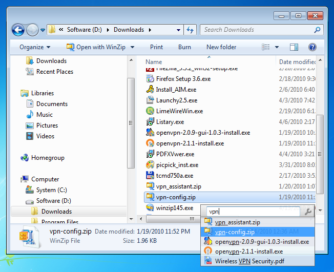 Listary screenshot Listary screenshot