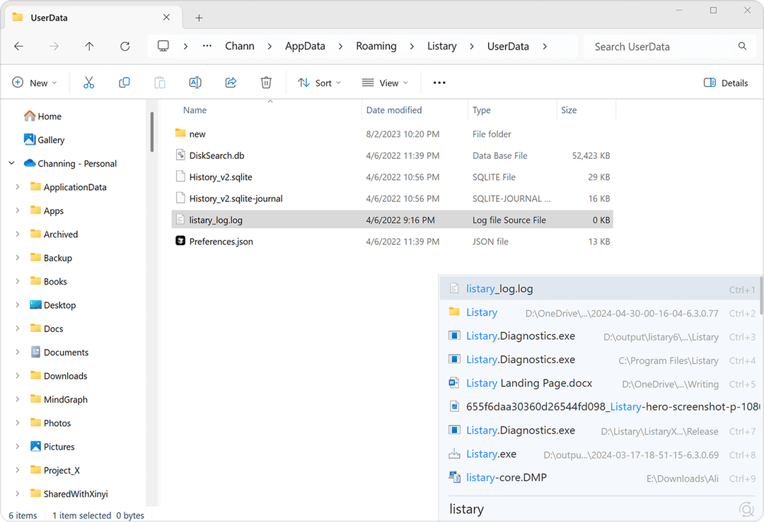 Listary - Search Files - Windows File Search Tool | Free Download